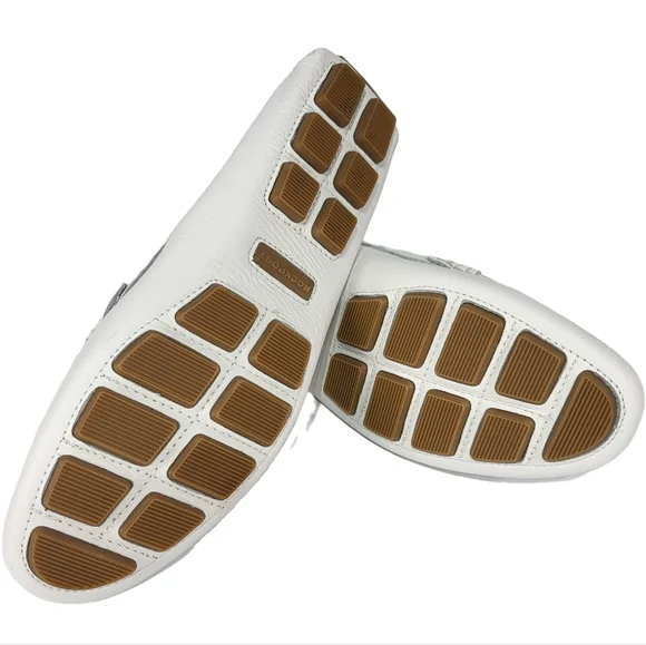 Rockport Bayview Loafer Leather Slip-on White 6.5 - Picture 5 of 5